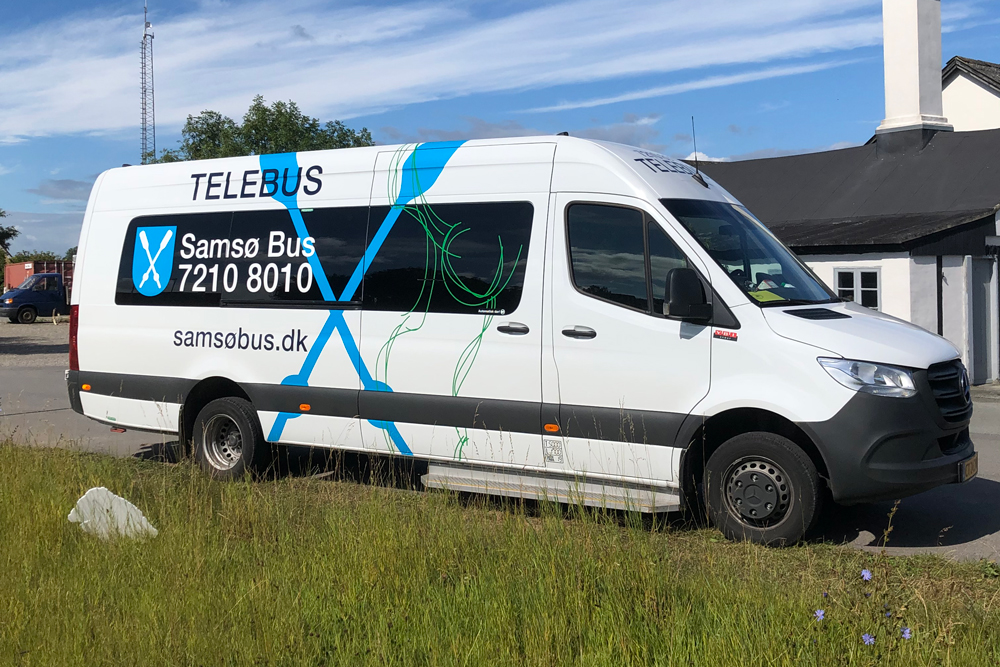 bus på Samsø